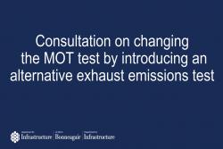 DVA Exhaust Emissions Consultation graphic