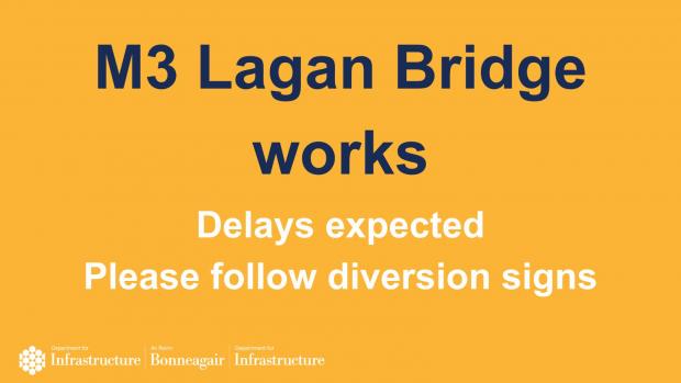M3 Lagan Bridge Repairs - Graphic